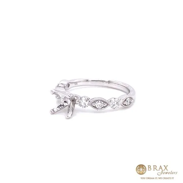 Engagement Ring Setting Only Image 2 Brax Jewelers Newport Beach, CA