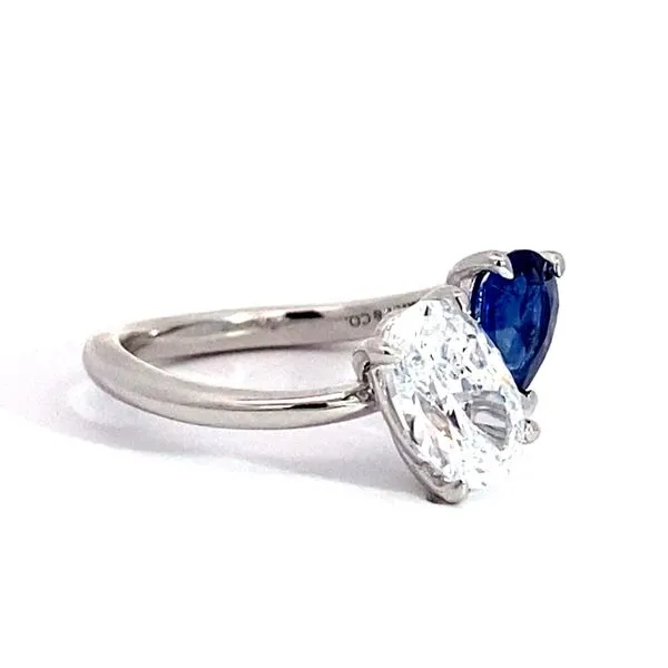 2.56 Lady's Natural Diamond Engagement Ring Setting Only 14 Karat White Gold Image 3 Brax Jewelers Newport Beach, CA