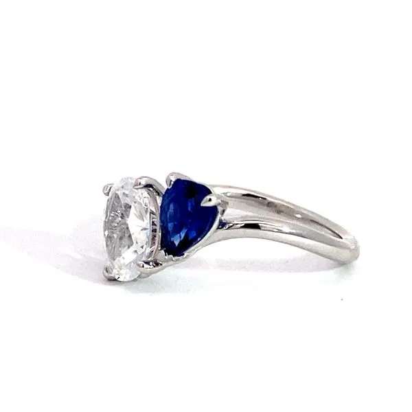2.56 Lady's Natural Diamond Engagement Ring Setting Only 14 Karat White Gold Image 4 Brax Jewelers Newport Beach, CA