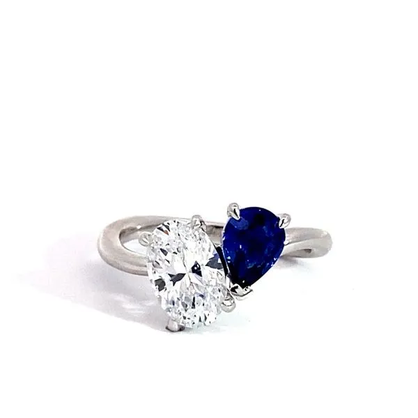 2.56 Lady's Natural Diamond Engagement Ring Setting Only 14 Karat White Gold Brax Jewelers Newport Beach, CA