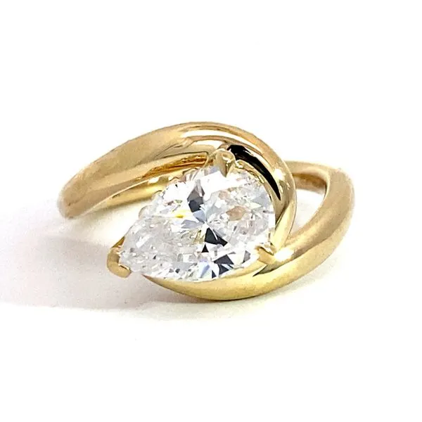 Lady's 14 Karat Yellow Gold Setting Only In Ring Size 6.5 Brax Jewelers Newport Beach, CA