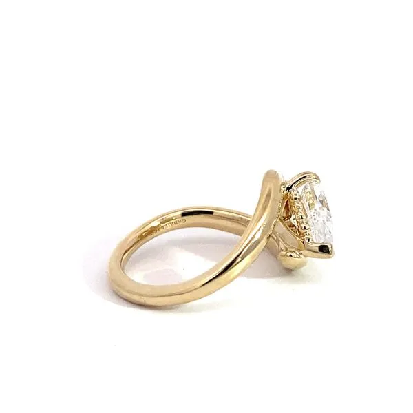 Lady's 14 Karat Yellow Gold Setting Only In Ring Size 6.5. Image 5 Brax Jewelers Newport Beach, CA