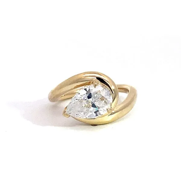 Lady's 14 Karat Yellow Gold Setting Only In Ring Size 6.5. Brax Jewelers Newport Beach, CA
