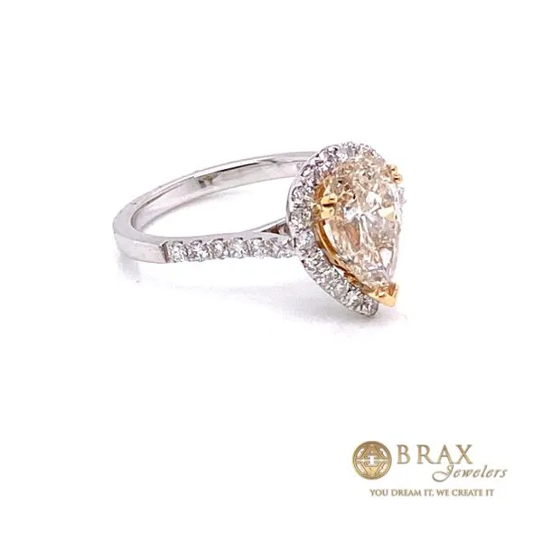 Engagement rings with center stone Image 2 Brax Jewelers Newport Beach, CA