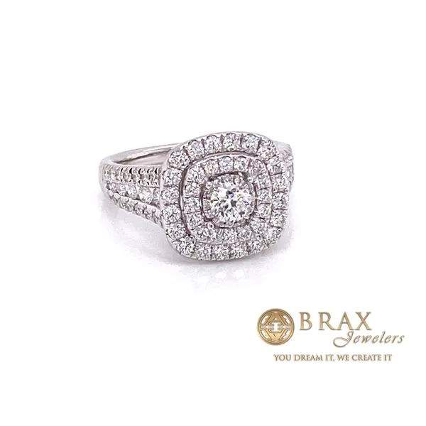 Engagement rings with center stone Image 2 Brax Jewelers Newport Beach, CA