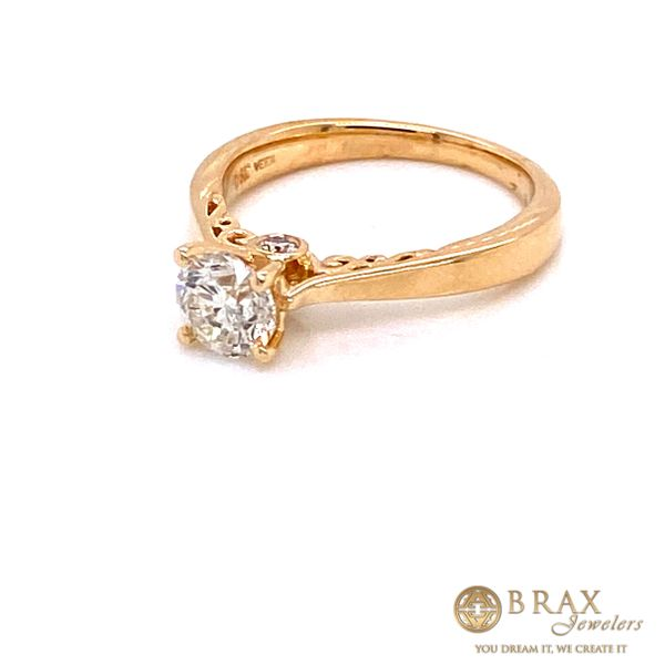 Engagement rings with center stone Image 2 Brax Jewelers Newport Beach, CA