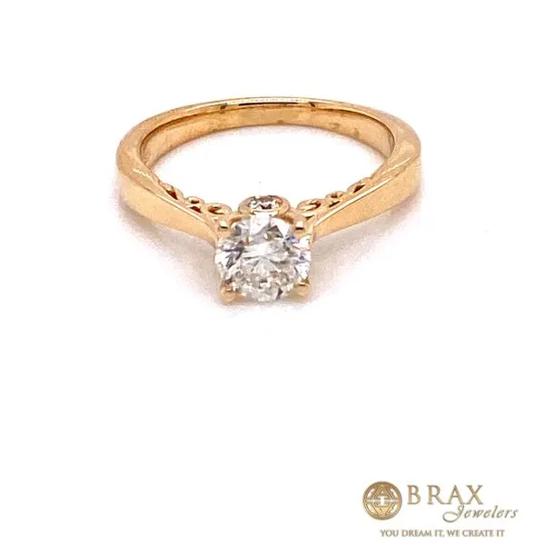 Engagement rings with center stone Brax Jewelers Newport Beach, CA