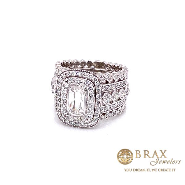 Engagement rings with center stone Image 2 Brax Jewelers Newport Beach, CA