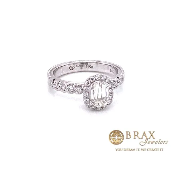 Engagement rings with center stone Image 2 Brax Jewelers Newport Beach, CA