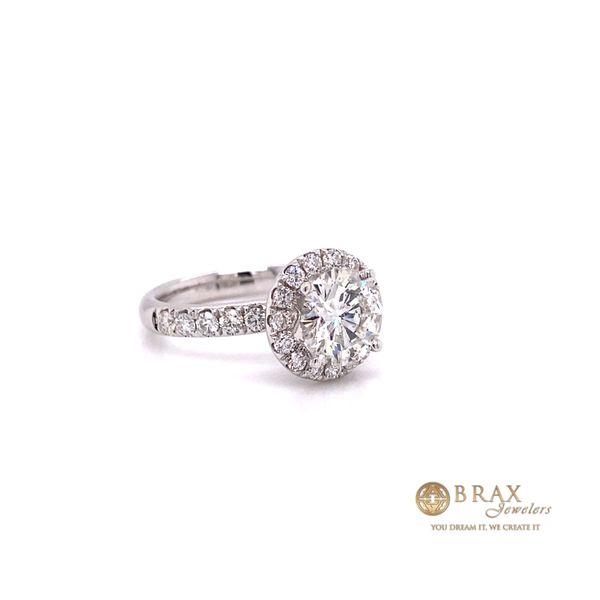 Engagement rings with center stone Image 2 Brax Jewelers Newport Beach, CA