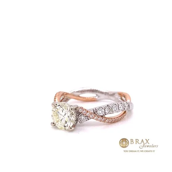 Engagement rings with center stone Image 2 Brax Jewelers Newport Beach, CA