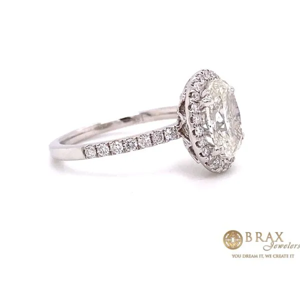 Engagement rings with center stone Image 3 Brax Jewelers Newport Beach, CA