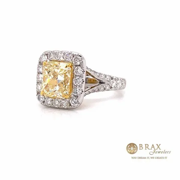 Engagement rings with center stone Image 3 Brax Jewelers Newport Beach, CA