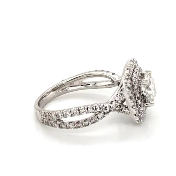 1.20 Natural Diamond Engagement Rings 14 Karat White Gold SC22003231V4 - Brax jewelers Image 2 Brax Jewelers Newport Beach, CA