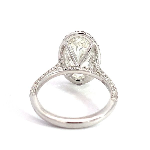 Engagement Ring with Natural Center Stone Image 4 Brax Jewelers Newport Beach, CA