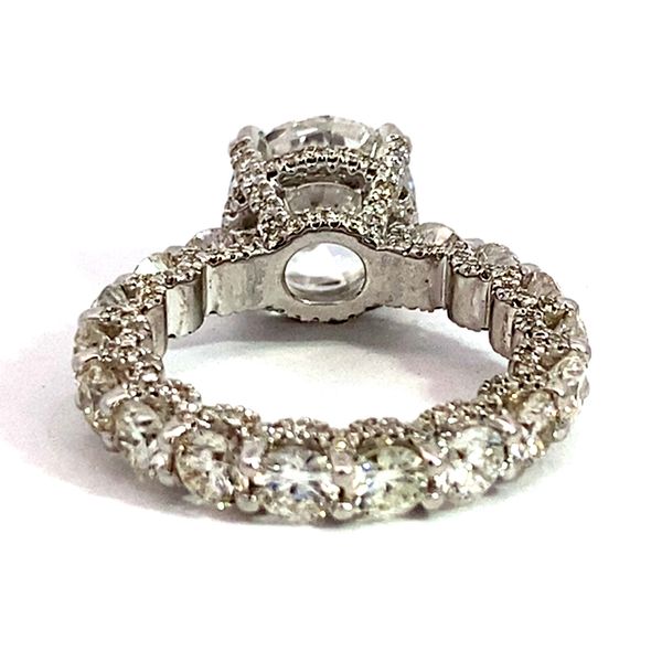 Engagement Ring with Natural Center Stone Image 2 Brax Jewelers Newport Beach, CA