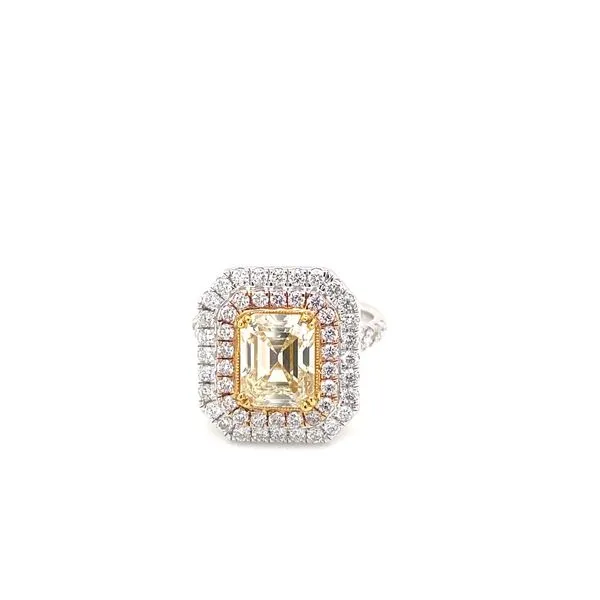 1.06 Natural Diamond Engagement Rings 18 Karat White Gold kl1865 - Brax jewelers Brax Jewelers Newport Beach, CA