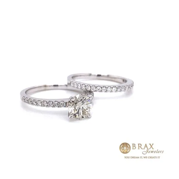 Engagement rings with Lab Grown center stone Image 2 Brax Jewelers Newport Beach, CA
