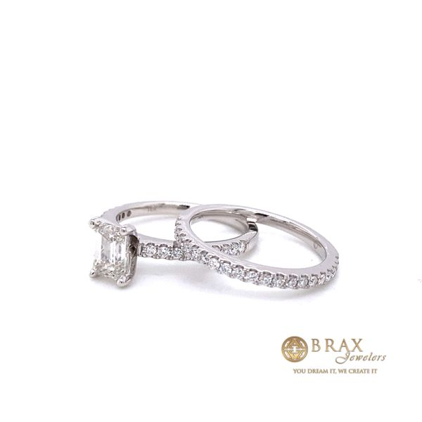 Engagement rings with Lab Grown center stone Image 2 Brax Jewelers Newport Beach, CA