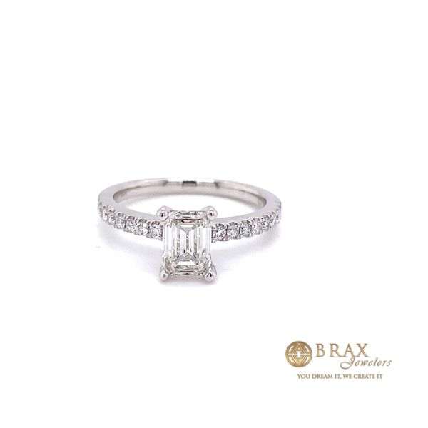 Engagement rings with Lab Grown center stone Image 4 Brax Jewelers Newport Beach, CA