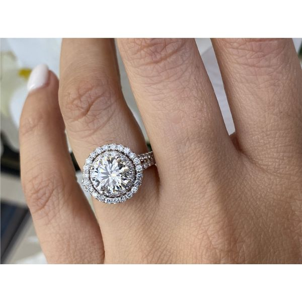 Engagement rings with Lab Grown center stone Image 5 Brax Jewelers Newport Beach, CA