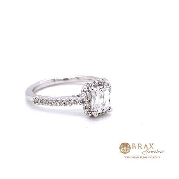 Engagement rings with Lab Grown center stone Image 2 Brax Jewelers Newport Beach, CA