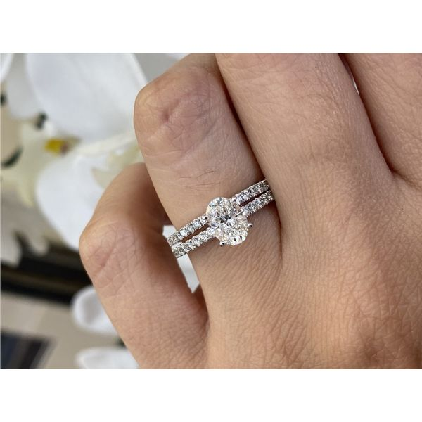 Engagement rings with Lab Grown center stone Image 5 Brax Jewelers Newport Beach, CA