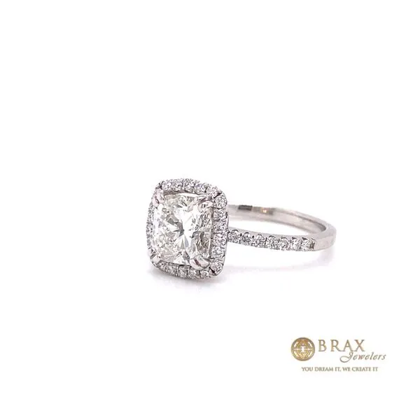 Engagement rings with Lab Grown center stone Image 3 Brax Jewelers Newport Beach, CA