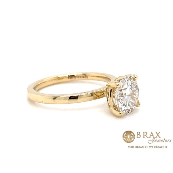 Engagement rings with Lab Grown center stone Image 3 Brax Jewelers Newport Beach, CA