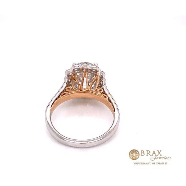 Engagement rings with Lab Grown center stone Image 4 Brax Jewelers Newport Beach, CA