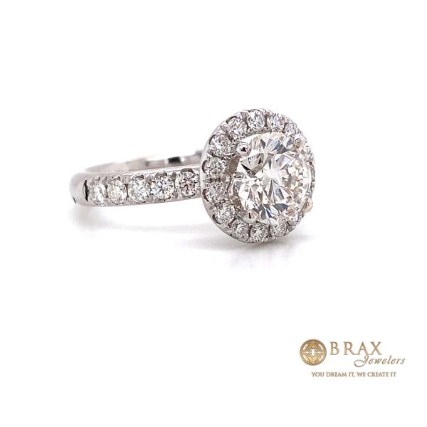 Engagement rings with Lab Grown center stone Image 2 Brax Jewelers Newport Beach, CA
