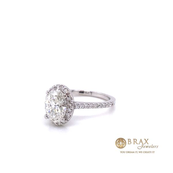 Engagement rings with Lab Grown center stone Image 2 Brax Jewelers Newport Beach, CA