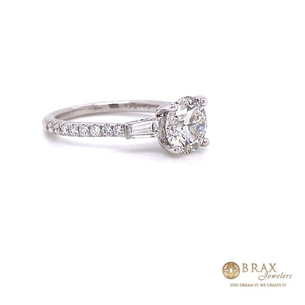 Engagement rings with Lab Grown center stone Image 3 Brax Jewelers Newport Beach, CA