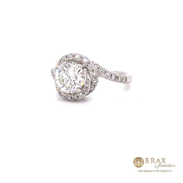 Engagement rings with Lab Grown center stone Image 2 Brax Jewelers Newport Beach, CA