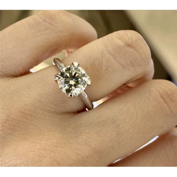 Engagement rings with Lab Grown center stone Image 4 Brax Jewelers Newport Beach, CA