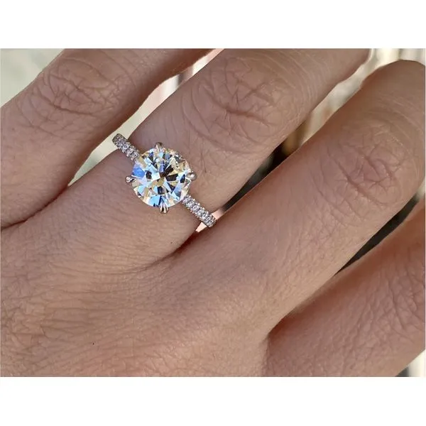 Engagement rings with Lab Grown center stone Image 4 Brax Jewelers Newport Beach, CA