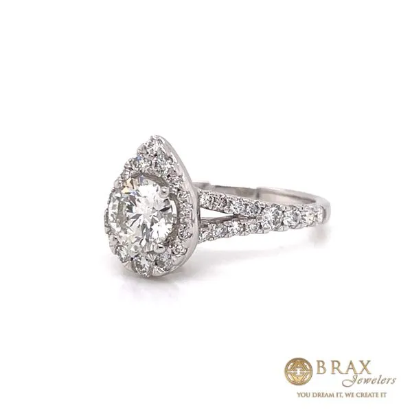 Engagement rings with Lab Grown center stone Image 2 Brax Jewelers Newport Beach, CA