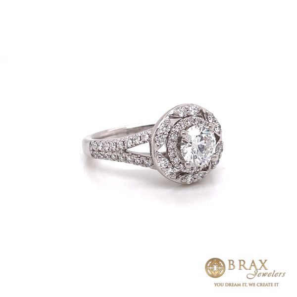 Engagement rings with Lab Grown center stone Image 2 Brax Jewelers Newport Beach, CA