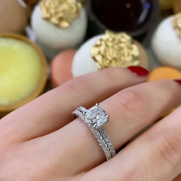 Engagement rings with Lab Grown center stone Image 4 Brax Jewelers Newport Beach, CA