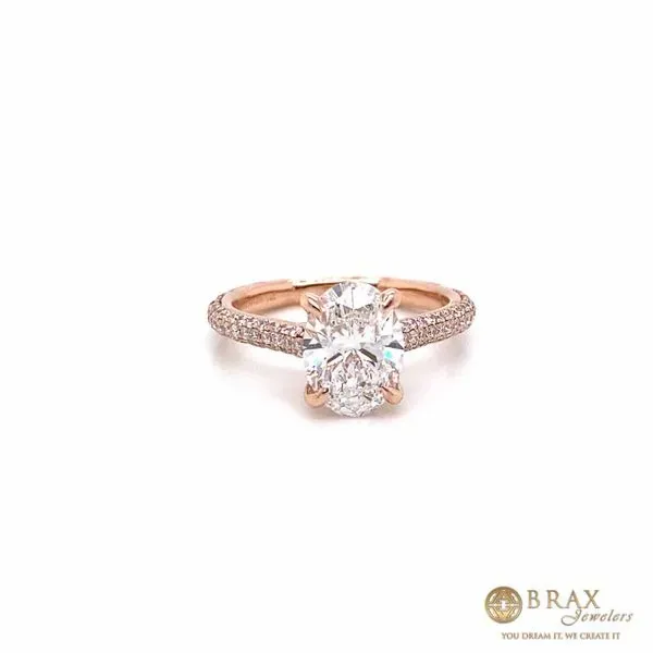 Engagement rings with Lab Grown center stone Brax Jewelers Newport Beach, CA