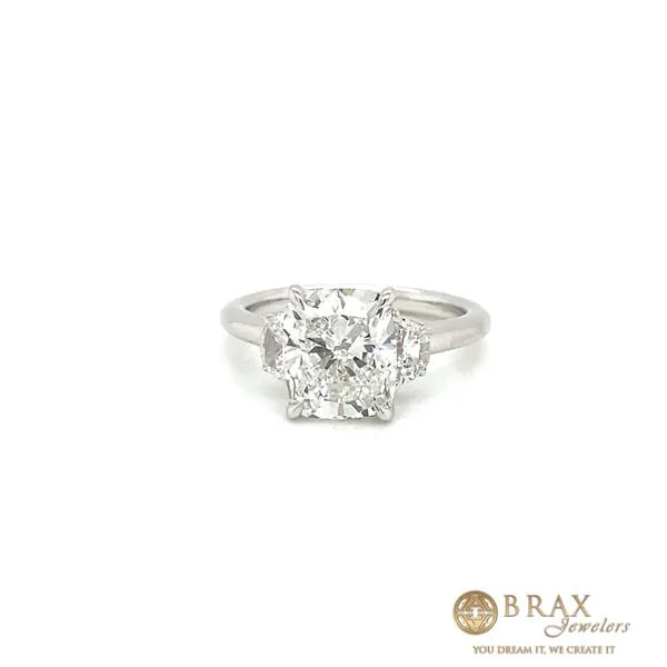 Engagement Ring with Lab Grown Center Stone Brax Jewelers Newport Beach, CA