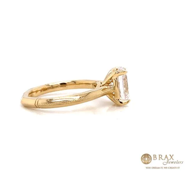 2.30 Lab Grown Engagement Rings With Center Stone 14 Karat Yellow Gold Brax-Join - Brax jewelers Image 3 Brax Jewelers Newport Beach, CA