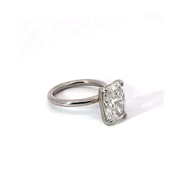 4.51 Lab Grown Engagement Rings With Center Stone Platinum Brax-Join - Brax jewelers Image 3 Brax Jewelers Newport Beach, CA