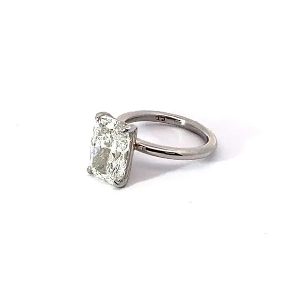 4.51 Lab Grown Engagement Rings With Center Stone Platinum Brax-Join - Brax jewelers Image 4 Brax Jewelers Newport Beach, CA