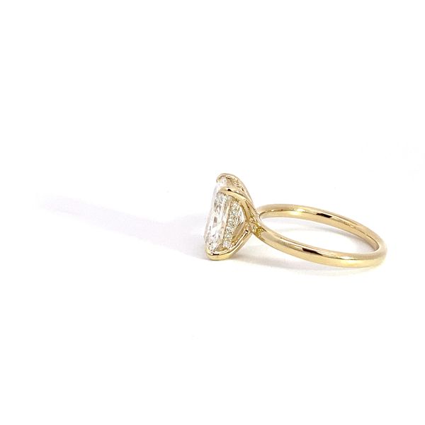 Engagement Ring with Lab Grown Center Stone Image 2 Brax Jewelers Newport Beach, CA