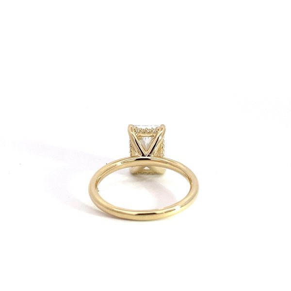 Engagement Ring with Lab Grown Center Stone Image 3 Brax Jewelers Newport Beach, CA