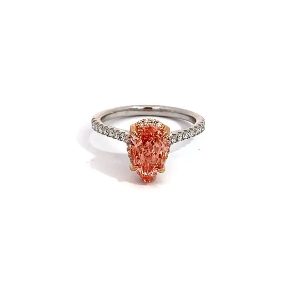 Engagement Ring with Lab Grown Center Stone Brax Jewelers Newport Beach, CA