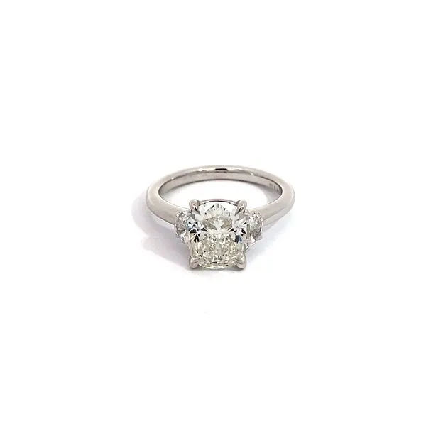 Engagement Ring with Lab Grown Center Stone Brax Jewelers Newport Beach, CA