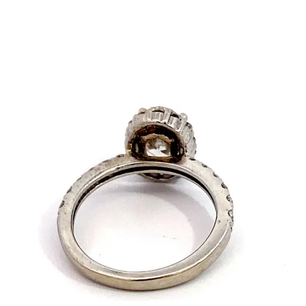 0.60 Lady's Diamond Engagement Ring Setting Only 14 Karat White Gold - Brax jewelers Image 5 Brax Jewelers Newport Beach, CA