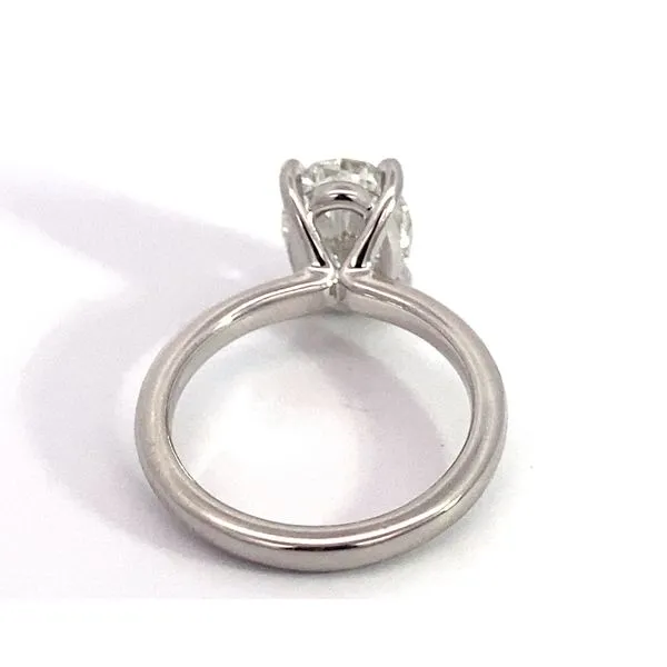 Engagement Ring with Lab Grown Center Stone Image 3 Brax Jewelers Newport Beach, CA